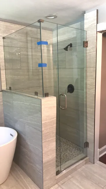 Shower Glass Install