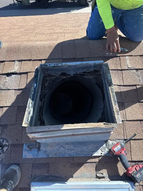 A swamp cooler removal significantly enhanced airflow in this home, bringing immediate comfort and ventilation.