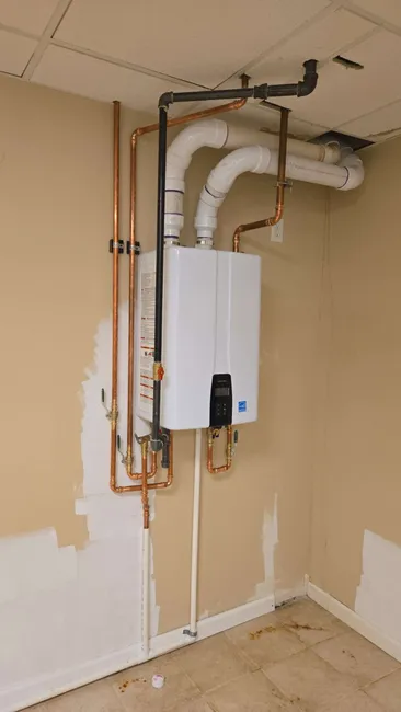 HVAC System Replacement & Tankless Water Heater Install