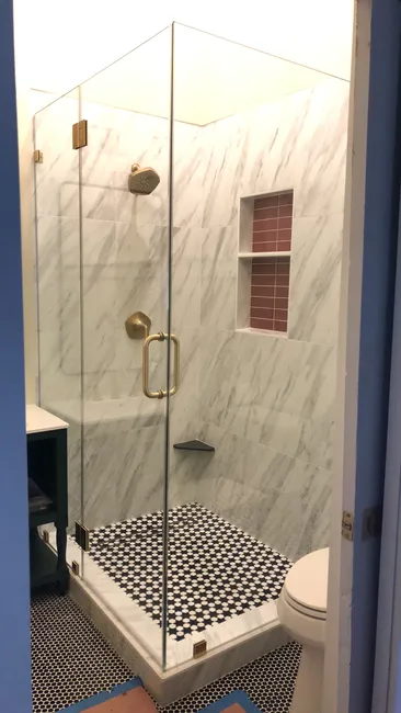 Shower Door Installation