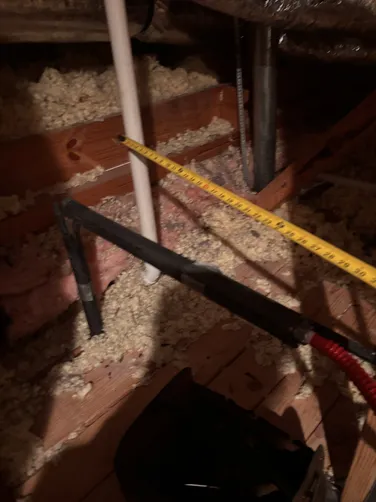 photo at Houston, TX on Dec 03, 2025: A clogged condensate line was identified as the source of the issue affecting the system's performa