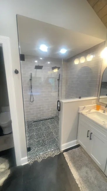 Shower Glass Installation