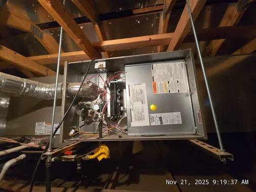 photo at Hurricane, UT on Nov 21, 2025: A malfunctioning heater prompted us to respond and assess the situation for Ken in Hurricane. We co