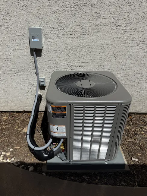 A new HVAC system was installed, enhancing comfort and energy efficiency for this residential home in Folsom.