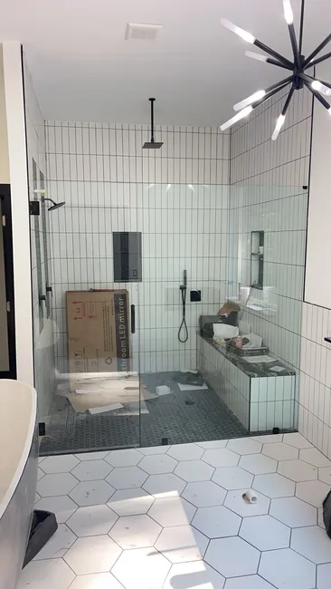 Shower Door Installation
