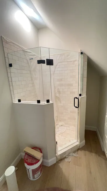 Shower Door Installation
