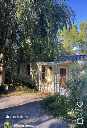 photo at Beacon, NY on Jun 14, 2022: Dead trees posed a safety hazard for the property, and the overgrown gardens needed urgent attentio