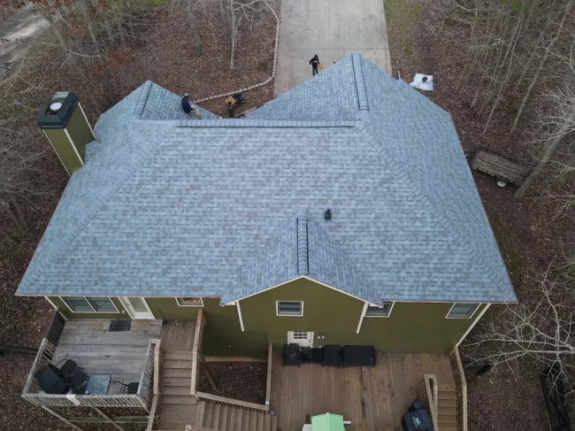Check out this beautiful new roof we installed in Ballground. 
