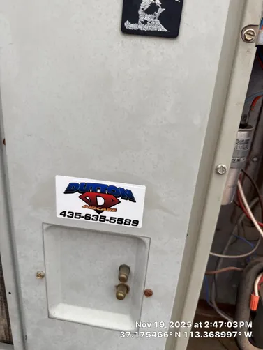 photo at Hurricane, UT on Nov 19, 2025: An inspection of the furnace revealed the need for a standard service to ensure optimal performance