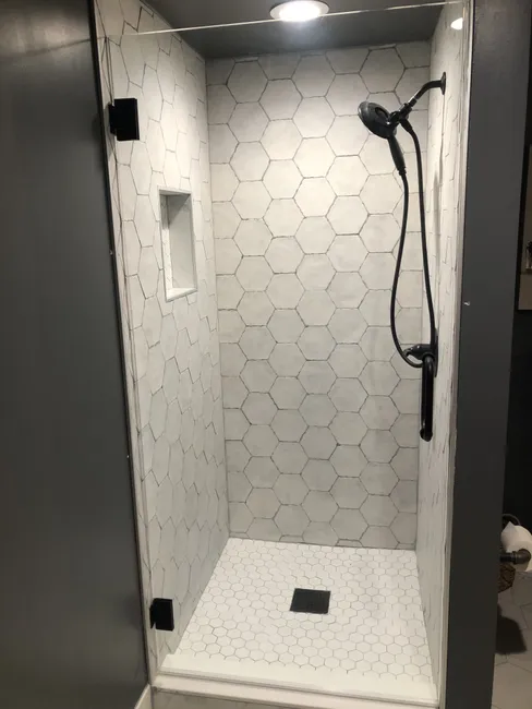 Shower Door Installation