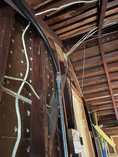 photo at Pleasant Hill, CA on Apr 28, 2026: A leak was detected under the slab, necessitating immediate attention to the gas line. We carried o