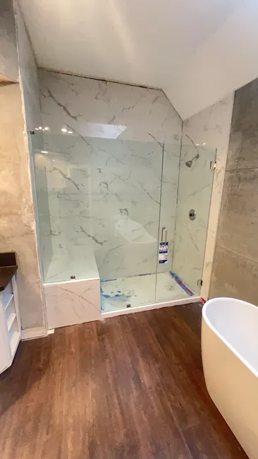Shower Door Installation