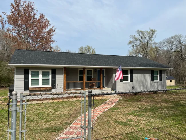 A past customer of ours bought a new house and needed some roof repairs done per their inspection report.
