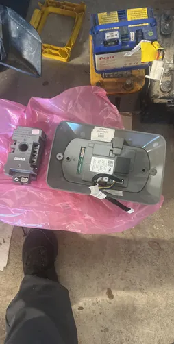 photo at Houston, TX on Nov 04, 2025: The water heater was not functioning properly due to a faulty lower element and defective Rheem sen