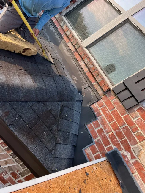Remove and Replace Flashing with Roof Repair!