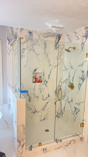 Shower Door Installation