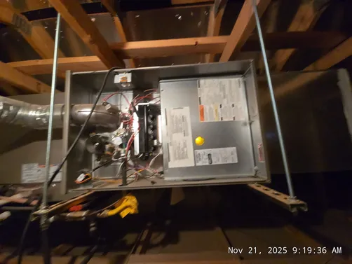 photo at Hurricane, UT on Nov 21, 2025: A malfunctioning heater prompted us to respond and assess the situation for Ken in Hurricane. We co