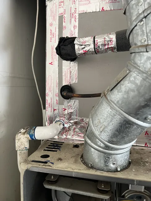 Ac repair. No cool. Bad blower cap on indoor fan.