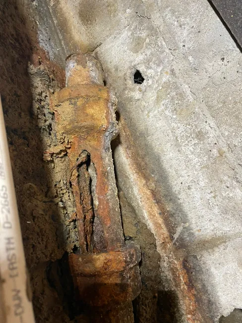 Water Leak Under The House