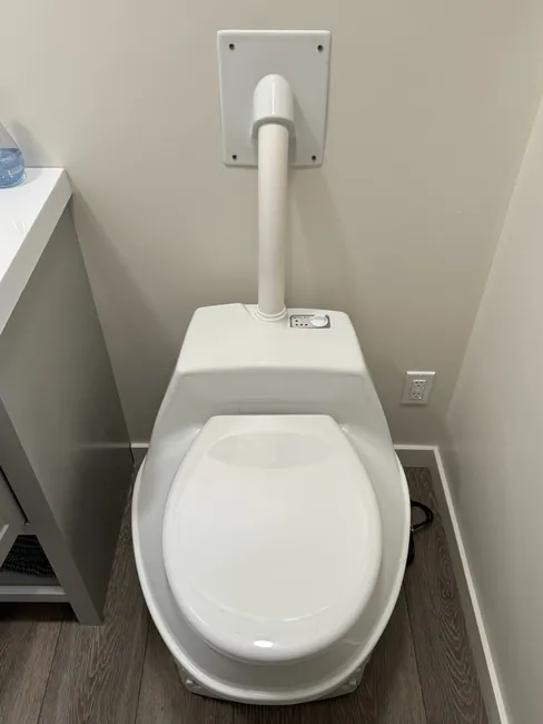 Dry Compost Toilet Install