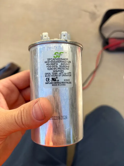 Capacitor Replacement