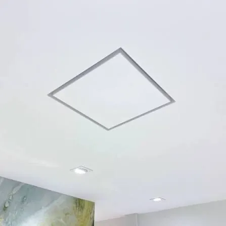 An outdated heater in the bathroom was replaced with a sleek, modern heat vent combo for improved warmth and style.