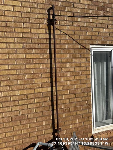 photo at Hurricane, UT on Oct 29, 2025: In Hurricane, we conducted an inspection to assess the requirements for connecting a new gas range 