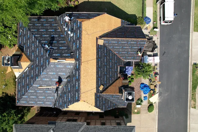 We were able to get Andrew a full replacement paid for by State Farm! Shingles - Owens Corning (Duration Designer) - Color - Sand Dune