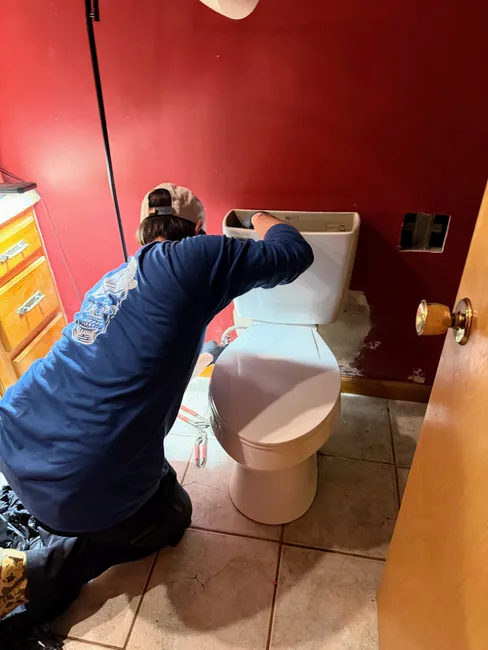 Plumbing Inspection, Drain Clearing, And Wax Ring Replacement