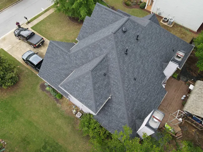 We repaired and installed a brand new roof for our customers. Insurance paid for everything. The only part our customers has out of pocket was their deductible.
