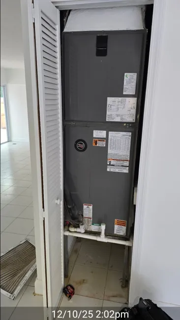 To enhance HVAC performance, we inspected, cleaned, and optimized the system for efficient moisture drainage.