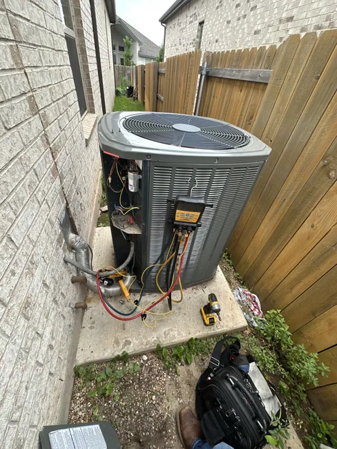 Clogged Drain Line