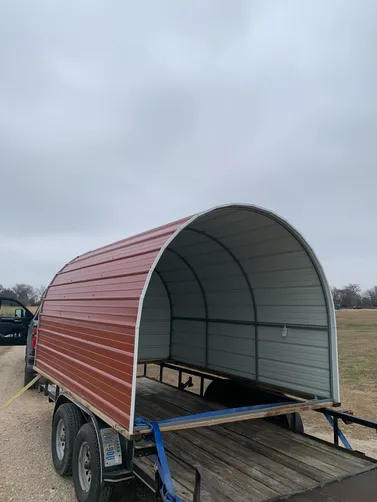 photo at Kaufman, TX on Jan 30, 2026: Picked up from our Canton, TX lot-8x12(6'7