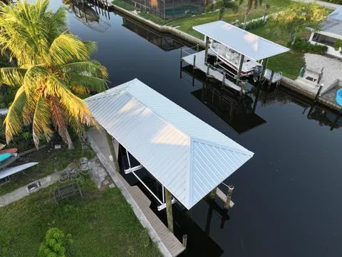 Boathouse Roof Install