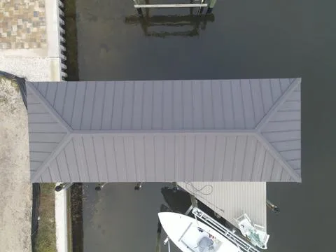 Metal Roof For Boathouse