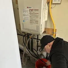 De-scale Tank-less Noritz Water Heater
