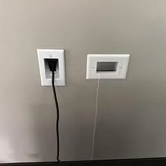 TV Receptacle Installation