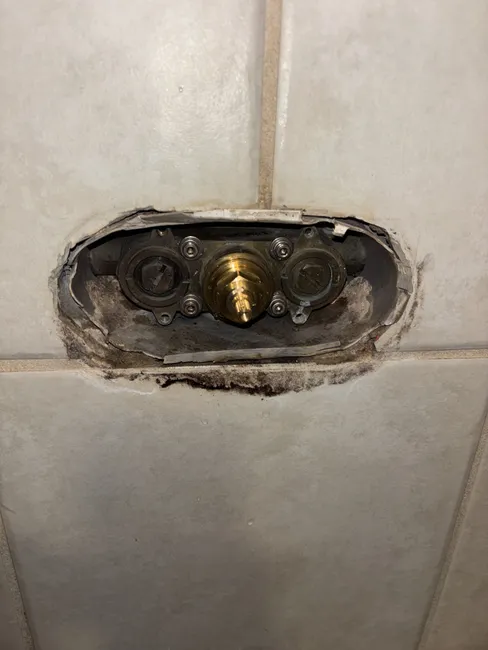 Low Volume At The Shower Head
