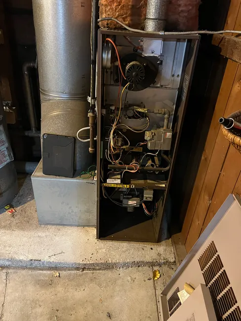 It was a no heat repair call.