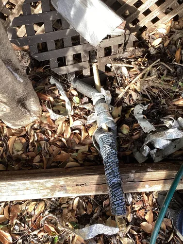 photo at Ingram, TX on Jan 28, 2026: A frozen pipe led to a break in the water line, causing the water to be shut off to the home. We ef photo at Ingram, TX on Jan 28, 2026: A frozen pipe led to a break in the water line, causing the water to be shut off to the home. We ef