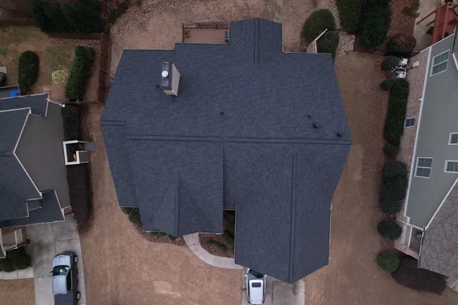 We made another happy customer! They got their roof paid for in full by Nationwide. We used Owens Corning (Duration) in Onyx Black for their color.