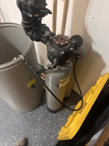 photo at undefined, TX on Dec 04, 2025: Bad water purity was identified due to low vacuum suction from the brine tank to the softener. We d