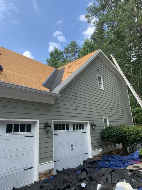 In areas there water can pool, we take the extra step to add ice and water shield to protect any water getting into the home. This is not always necessary but we feel better safe than sorry when it comes to protecting our customers' homes.