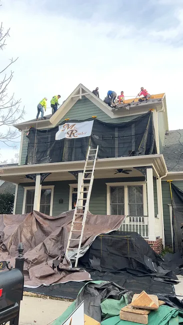 After storm damage, we replaced the roof, enhancing curb appeal and ensuring lasting protection for the home.