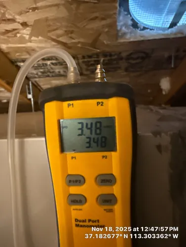 photo at Hurricane, UT on Nov 18, 2025: A service charge was conducted following an inbound call from Christy Hydrick. We addressed the det