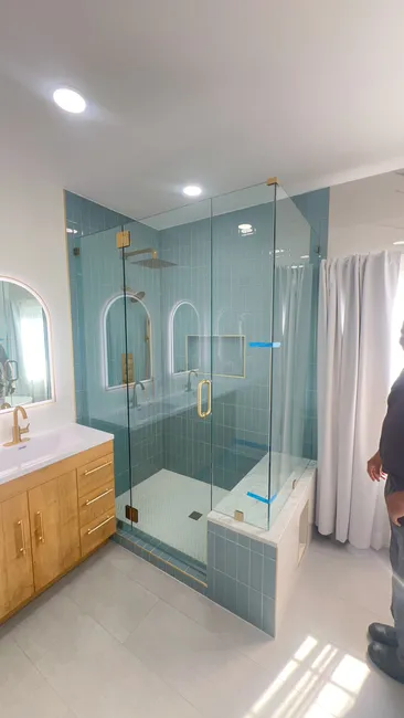 Shower Door Installation