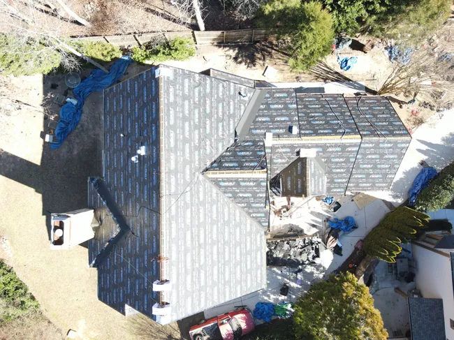 We worked with State Farm Insurance to get this roof replacement paid in full.