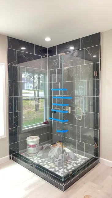 Shower Door Installation