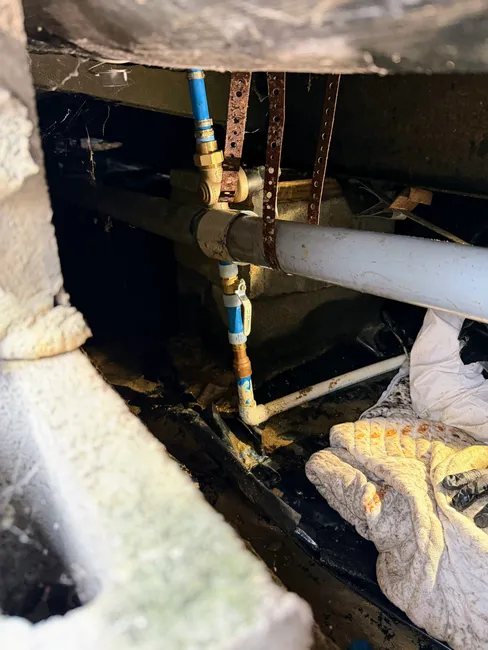 Pressure Reducing Valve Replacement With Leak Repair