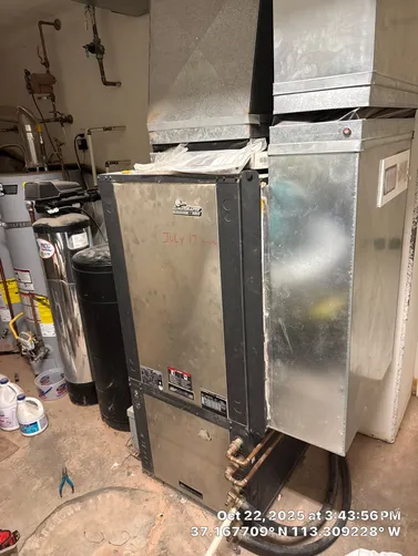 photo at Hurricane, UT on Oct 22, 2025: A request for an estimate initiated our visit to Hurricane. We assessed the existing retrofit geoth